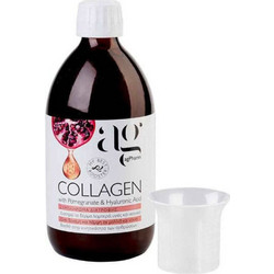 AG Pharm Collagen Pomegranate με Υαλουρονικό Οξύ 500ml