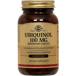 Solgar Ubiquinol 100mg 60 Μαλακές Κάψουλες