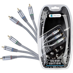 Cabletech DM-3853-3 Καλώδιο 3xRCA - 3xRCA 3m
