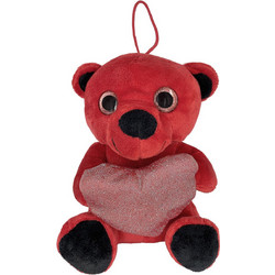 Λούτρινο Αρκουδάκι Κόκκινο Love 20cm ToyMarkt 99500