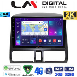 LM Digital ZB8376CL Ηχοσύστημα Αυτοκινήτου με Οθόνη 2DIN USB Bluetooth & GPS