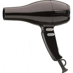 Gamma Piu Turbostar Επαγγελματικό Πιστολάκι Μαλλιών Ionic με Φυσούνα 2500W Black