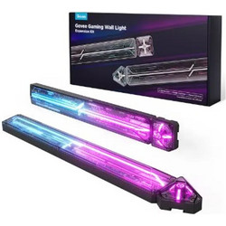 GOVEE GAMING WALL LIGHT ME 2 ΠPOΣOΨEIΣ ME ΣXEΔIO ΓPAMMΏN ΓIA EYKOΛH AΛΛAΓH KAI MONAΔIKO ΦΩTIΣMO TOIXOY