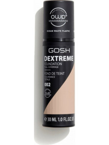 Gosh Dextreme Full Coverage 002 Ivory Liquid Foundation