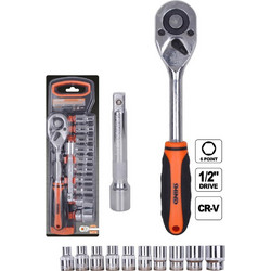 Shind Σετ Καρυδακια 1/2'' 12τεμ. (SHI-94319) (SHI94319)