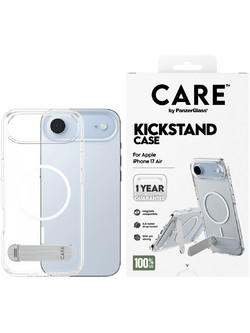 Διάφανη Θήκη CARE by Panzerglass Kickstand με White MagSafe για iPhone Air