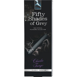 Fifty Shades of Grey Charlie Tango Δονητής 18cm Μαύρος