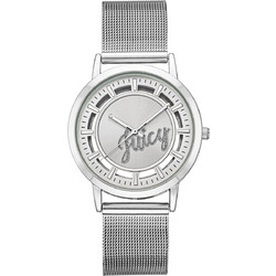 Juicy Couture Γυναικείο Ρολόι με Ασημί Μεταλλικό Μπρασελέ JC/1217WTRT