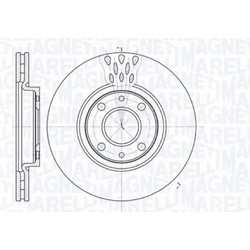 Magneti Marelli Δισκόπλακα - 361302040238