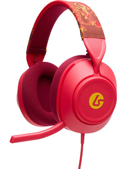 LucidSound LS10X Gaming Headset Over Ear Red