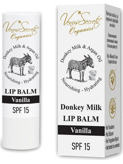 Venus Secrets Donkey Milk & Argan Oil Olive & Aloe Vanilla 4.6gr