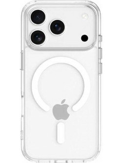 Back Cover Θήκη Ενισχυμένης Σιλικόνης με Magsafe για Apple iPhone 17 Pro Διάφανο
