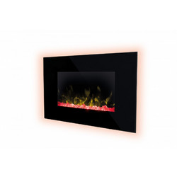 Dimplex Toluca De Luxe Ηλεκτρικό Τζάκι Τοίχου 2000W Μ82xΥ55xΒ15cm