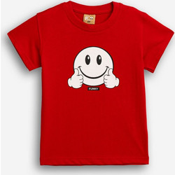 Funky Παιδικό T-Shirt Κοντομάνικο Κόκκινο 126-305133-2