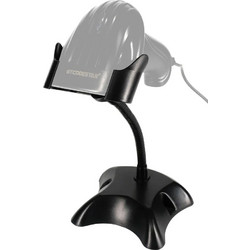 GTCODESTAR βάση για barcode scanner GTC-STAND, εύκαμπτος μεταλλικός βραχίονας, μαύρη