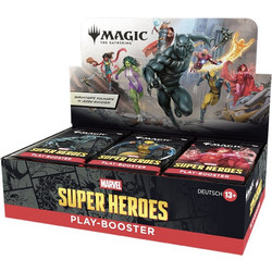 Magic the Gathering Marvel Super Heroes Play Booster Display (30) german