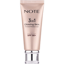 Note 3in1 Glowing Skin Tinted Moisturizer SPF50 Κρέμα Προσώπου 30ml