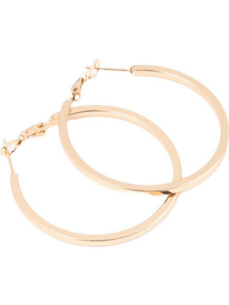 RO Accessories Γυναικεία Σκουλαρίκια Κρίκοι Χρυσά E2G/40