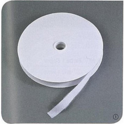Αυτοκόλλητη ταινία Velcro(χριτς-χρατς) σε λευκό χρώμα σετ 16mm x 25m