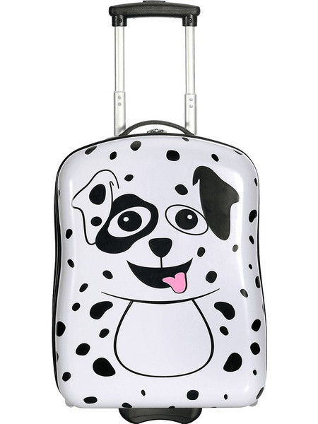 Snowball 846.816061 Dogs Παιδική Βαλίτσα Καμπίνας 44x34x19cm με 2 Ρόδες Λευκή