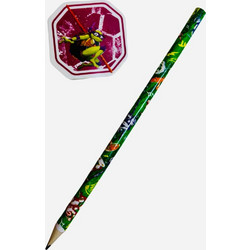 Μολύβι με γόμα Teenage Mutant Ninja Turtles (Τυχαία Επιλογή)