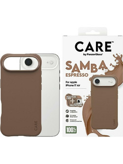 PanzerGlass Case CARE by Fashionable Samba MagSafe for iPhone Air espresso - (CR17747)