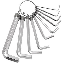 Σετ Allen κλειδιά 1,5mm-10mm DEKTON (10 τεμ.)