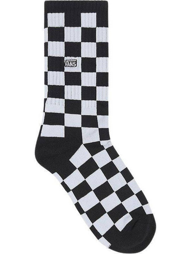 Vans Checkerboard Crew Κάλτσες Μαύρες