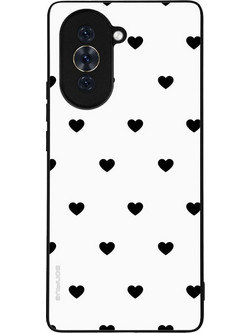 Sonique Heart Series Back Cover White (Huawei Nova 10)