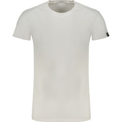 GAUDI MEN'S WHITE SHORT SLEEVE T-SHIRT Λευκό