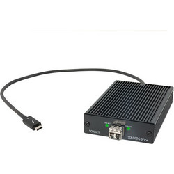 Sonnet Solo 10G Thunderbolt 3 to SFP+10Gb Ethernet Adapter