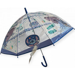 παιδικη ομπρελα stitch 75426 perletti Διαφανο