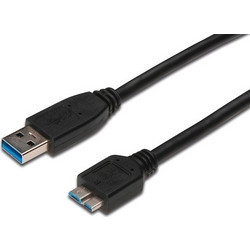 Digitus USB-A male - micro USB-B male