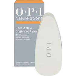 OPI Nature Strong Nails & Skin Disposable Strips 80grit 20pcs