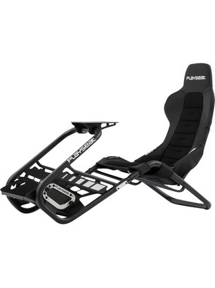 Playseat Trophy Καρέκλα Gaming Δερματίνης με Υποπόδιο Μαύρη