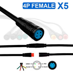 eWHEEL ΑΔΙΑΒΡΟΧΟ ΚΑΛΩΔΙΟ ΣΥΝΔΕΣΗΣ 8mm 4PIN ΘΗΛΥΚΟ