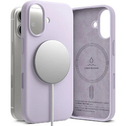 Ringke Θήκη Silicone Magnetic MagSafe iPhone 17 Light Purple