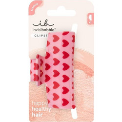 Invisibobble Clipstar M Love is in The Hair Κλάμερ Μεσαίου Μεγέθους 1 Τεμάχιο