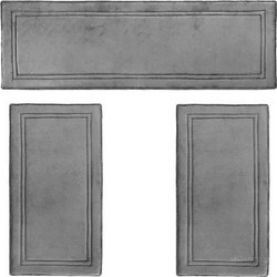 Σετ κρεβατοκάμαρας 3 τμχ Softy Charcoal (quick drying)