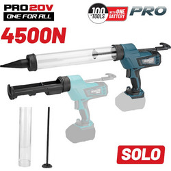 BORMANN Pro BBP3610 Πιστόλι Σιλικόνης Μπαταρίας Φυσίγγιου & Σαλαμιού Ρυθμιζόμενο 20V Li-Ion έκδοση SOLO (036340 )