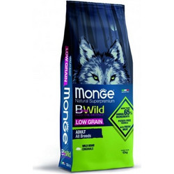 Monge Bwild Adult All Breeds Low Grain with Boar 12kg