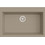 Unixton Damon-70 Ένθετος Νεροχύτης Γρανίτη Ματ Mocha 78x50cm