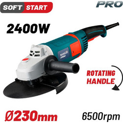 Bormann BAG2400 Γωνιακός Τροχός Ρεύματος 2400W 230mm με Ρύθμιση Στροφών