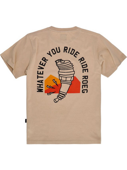 Roeg Μπλούζα κοντομάνικη Ryder t-shirt sand