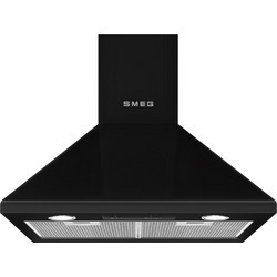Smeg Victoria KSED65NEE Απορροφητήρας Καμινάδα-Τζάκι 60cm Μαύρος