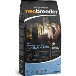 Alleva Neobreeder Puppy Medium & Maxi with Lamb 12kg