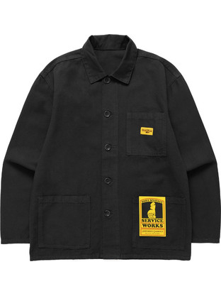 Service Works Classic Chore Shirt Ανδρικό Πουκάμισο Μαύρο