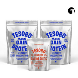 3KG (2x1,5) Πρωτεΐνη Όγκου & 350g BCAA 4:1:1 PACK