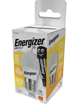Energizer BEC Mini Σφαιρική Λάμπα LED OPAL 4.9W E27 470lm 4000K