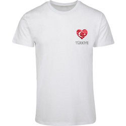 Merchcode Football - Turkey T-shirt white
